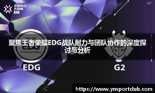 聚焦王者荣耀EDG战队耐力与团队协作的深度探讨与分析